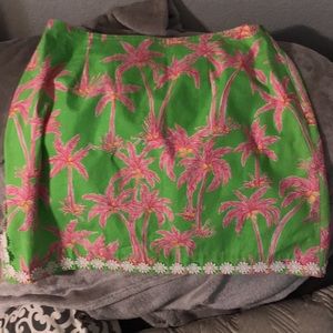 Lily Pulitzer tropical skirt